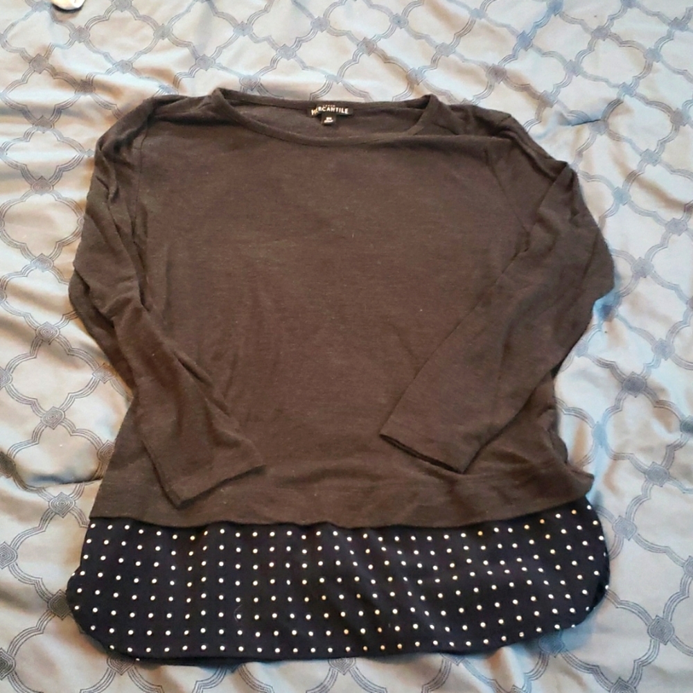 Super soft j crew top
